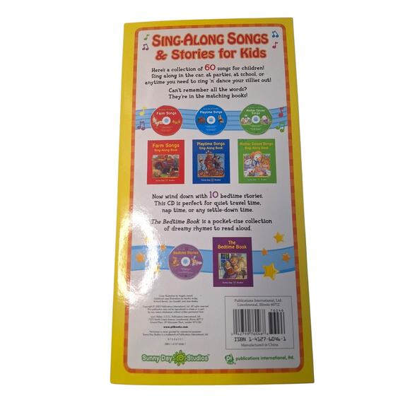 Sunny Day Studios Sing-along Songs & Stories for Kids 4 CDs and Books - Picture 7 of 8